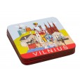 Padėkliukai puodeliams su Vilniaus miestu