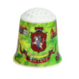 Thimble with Lithuanian Cities and Vytis