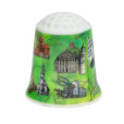 Thimble with Lithuanian Cities and Vytis
