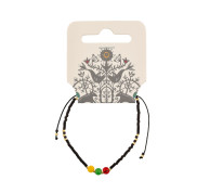 Small Black Bead Bracelet