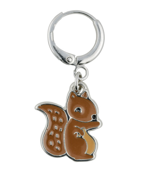 Kabantys auskarai voverytės