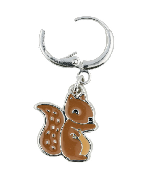 Kabantys auskarai voverytės