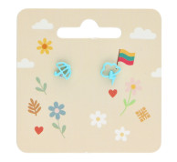 Auskarai debesėlis ir skėtis Auskarai debesėlis ir skėtis