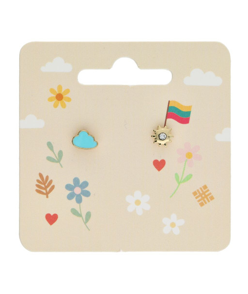 Auksarai debesėlis ir saulytė