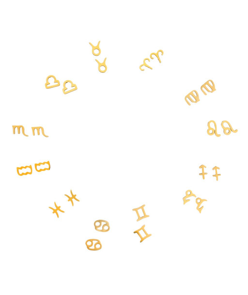 Auskarai zodiako ženklai