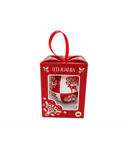 Dekoratyvinis žaisliukas Lietuviški ornamentai