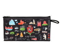 Penalas kosmetinė su Lietuvos simboliais