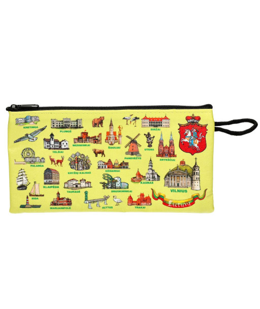 Penalas kosmetinė Lietuvos žemėlapis