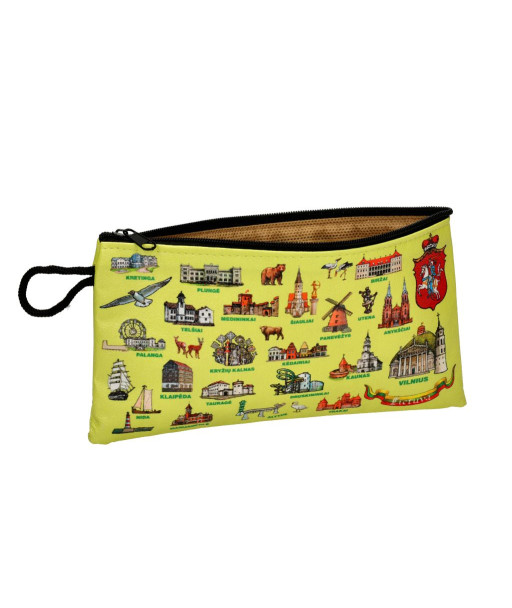 Penalas kosmetinė Lietuvos žemėlapis