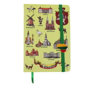 Užrašų knygutė Lietuvos žemėlapis