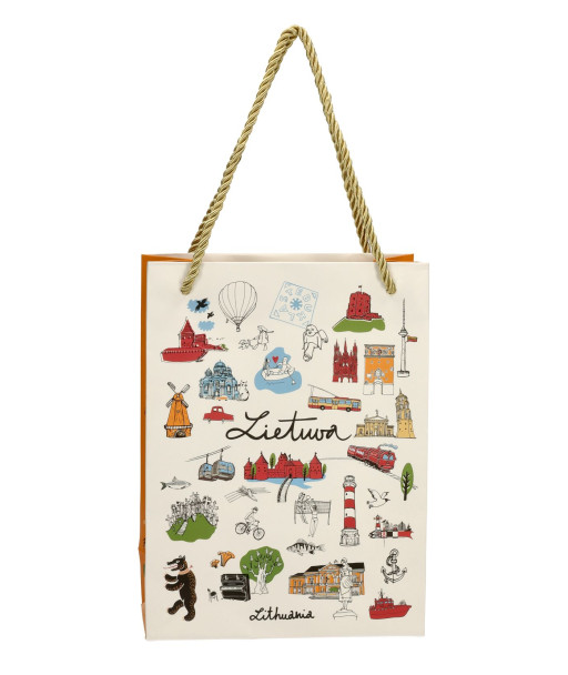 Popierinis dovanų maišelis Lietuva