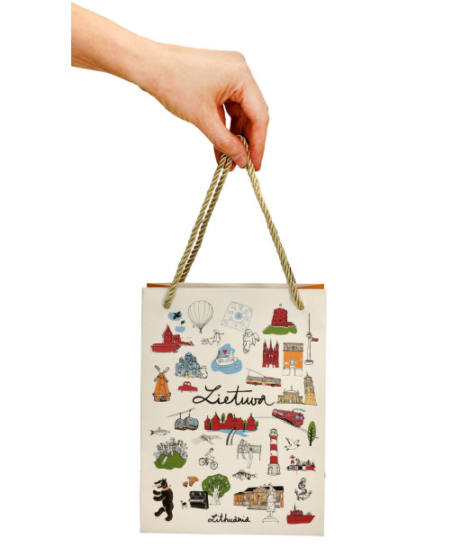 Popierinis dovanų maišelis Lietuva