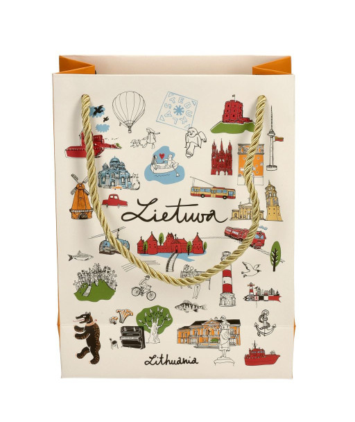 Popierinis dovanų maišelis Lietuva