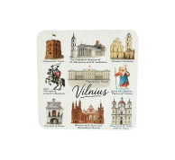 Padėkliukai puodeliams žymiausi Vilniaus pastatai ir simboliai Padėkliukai puodeliams žymiausi Vilniaus pastatai ir simboliai