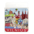 Padėkliukai puodeliams su Vilniaus miestu