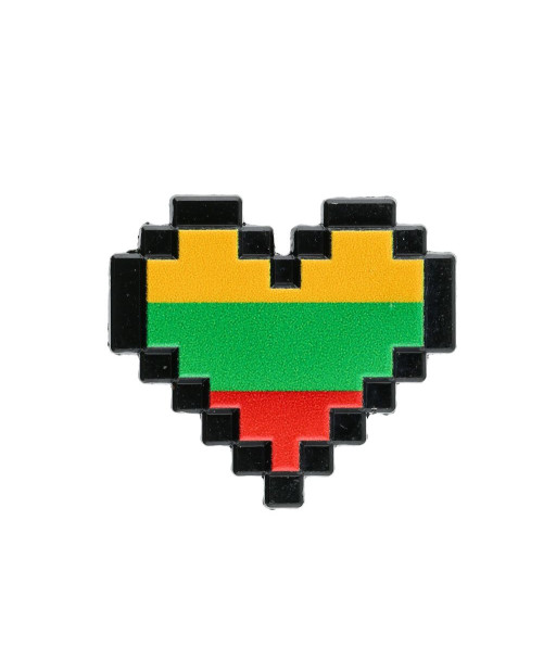 Ženkliukas trispalvė širdelė