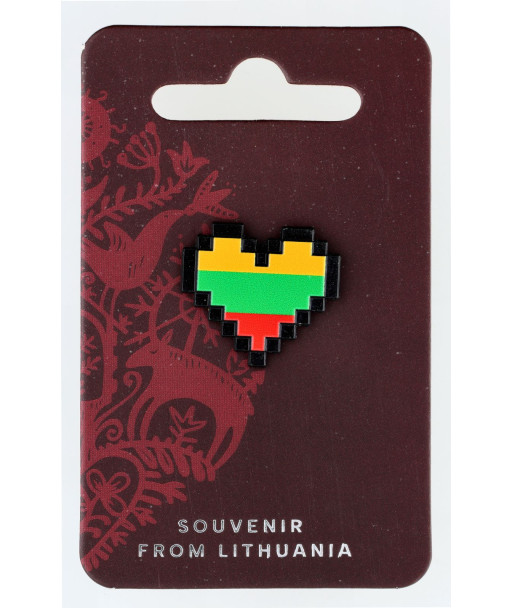 Ženkliukas trispalvė širdelė