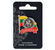 Ženkliukas Lietuvos vėliava ir Vytis