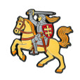 Ženkliukas spalvotas Vytis