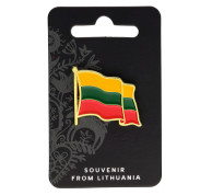 Įsegamas ženkliukas Lietuvos vėliava