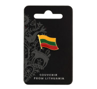 Metalinis ženkliukas Lietuvos vėliava Metalinis ženkliukas Lietuvos vėliava