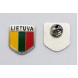 Metalinis ženkliukas Lietuva su Lietuvos vėliava