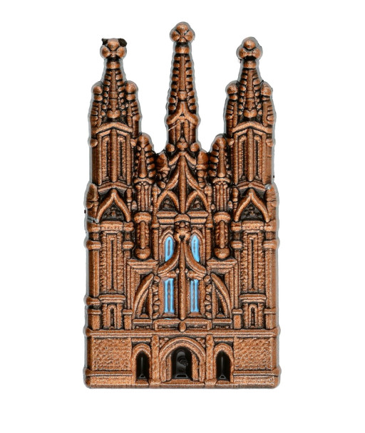 Ženkliukų rinkinys su Vilniaus senamiesčio žemėlapio atvirute